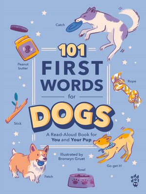 cover image of 101 First Words for Dogs
